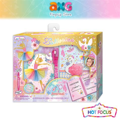 Hot Focus Ballerina Fun Writer Journal Book Set 205BB Shopee Malaysia