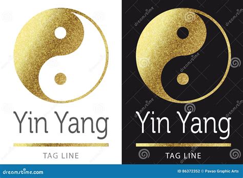 Yin Yang Logo Vector | CartoonDealer.com #118467081