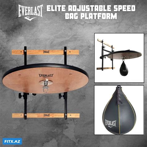 Everlast Elite Adjustable Speed Bag Platform Fitx Az