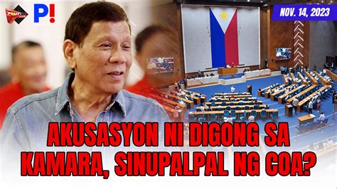 P Kwentong Politiko Nov 14 2023 Akusasyon Ni Digong Sa Kamara