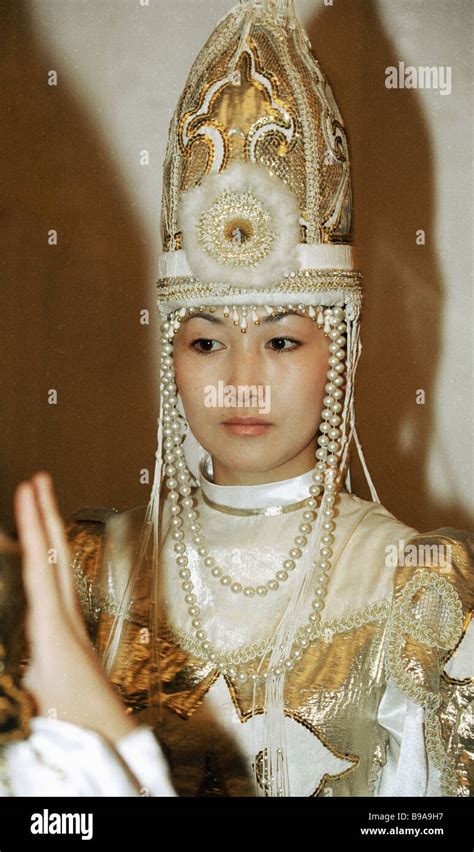 A Yakut woman in national dress Stock Photo - Alamy