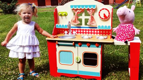 СУПЕР КУХНЯ Свинка Пеппа Повар Игры Для Детей Peppa Pig Super Kitchen ...