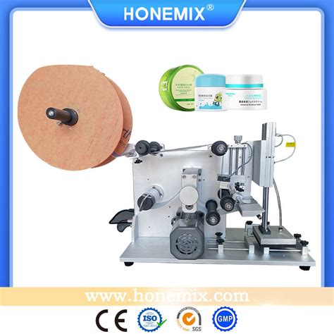 Hone Shampoo Factory Flat Label Machine Semi Automatic Liquid