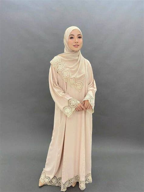 Afton Nude Color By Burj Abaya Lazada