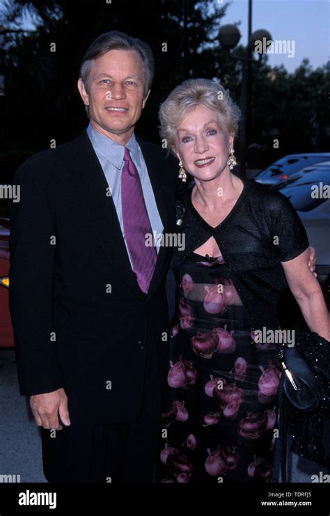 Jun 09, 1999; Los Angeles, CA, USA; Actor/producer MICHAEL YORK & wife ...