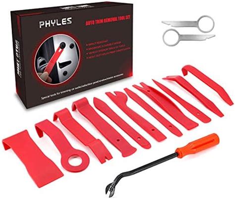 Phyles Trim Removal Tools Car Trim Removal Kit For Interior Trim And