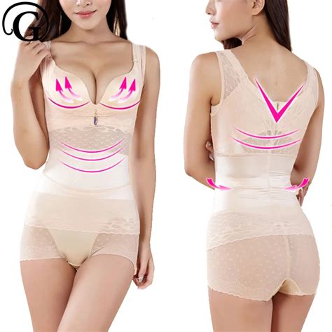 Prayger Women Slimming Body Shapers Waist Control Butt Lift Panties Push Up Breast Tops