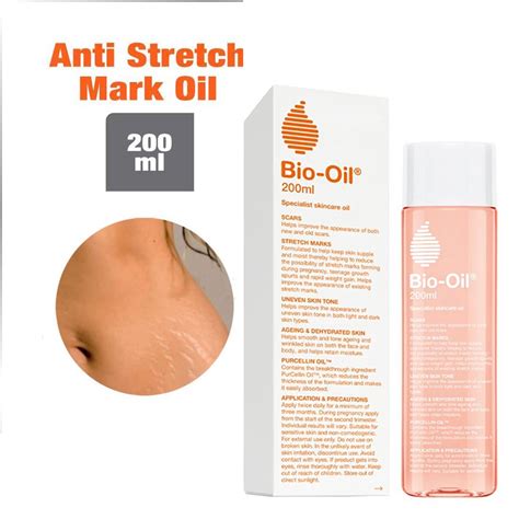 Bio Oil Skincare Oil Ml For Scar Stretch Marks Uneven Skin Tone