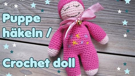 Einfache Puppe häkeln CROCHET DOLL eng subs YouTube