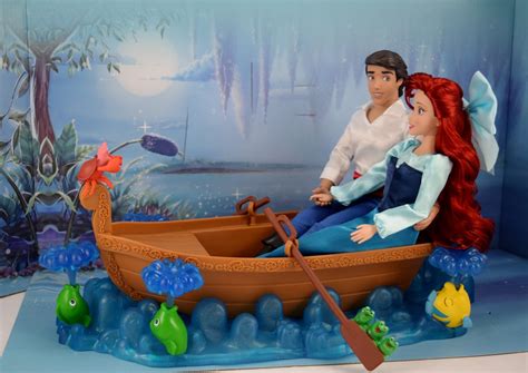 Ariel And Eric In Boat