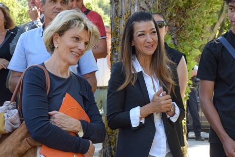 Sabrina Agresti Roubache En Visite Minist Rielle Digne Les Bains