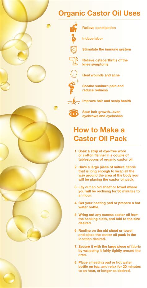 Organic Castor Oil Health Benefits and 8 Castor Oil Uses (2022)