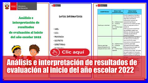 Importante An Lisis E Interpretaci N De Resultados De Evaluaci N Al