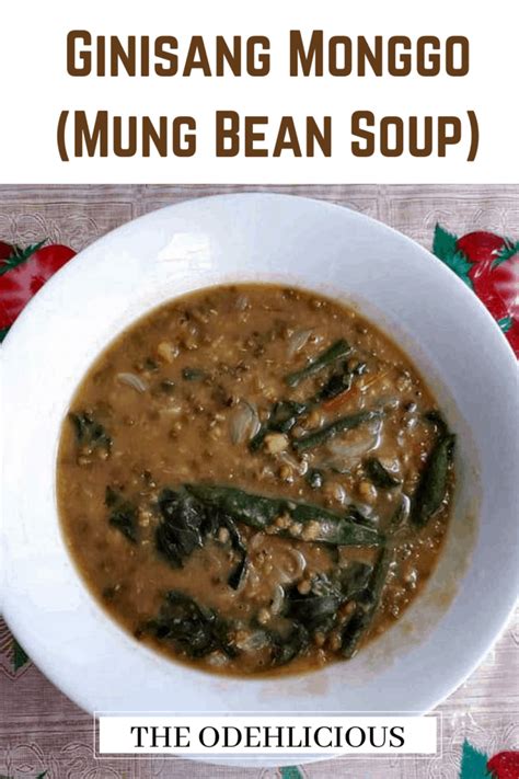 ginisang monggo recipe  odehlicious