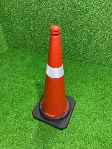 Red And White PVC Road Safety Cone 1 2 Kg At Rs 500 In Jaipur ID