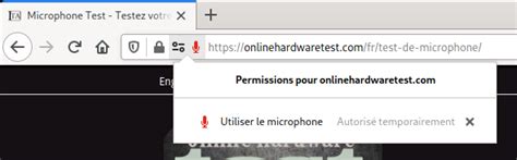 Gérer les permissions de caméra et microphone dans Firefox Assistance