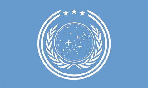 United Systems Republic Flag Of The Galactic Union Of Earth Alaria