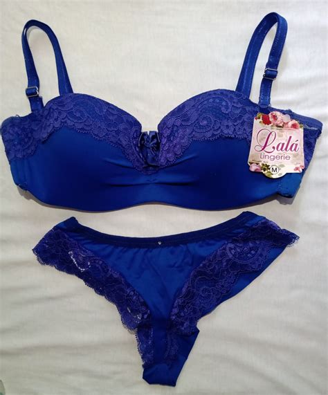 Conjunto De Calcinha E Suti Lingerie Feminina Lal Nunca Usado Enjoei