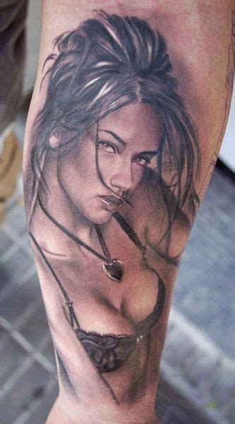 Woman Tattoo By Miguel Bohigues Post 6618 Girl Face Tattoo Picture