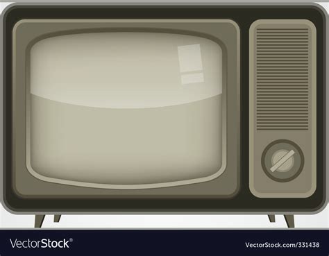 Retro tv Royalty Free Vector Image - VectorStock