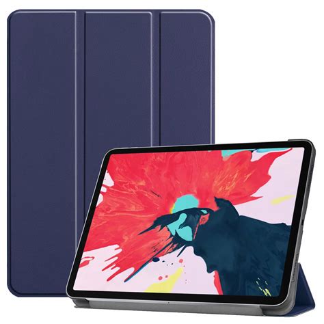 Ipad Pro Case Allytech Pu Leather Slim Fit Folio Flip Trifold