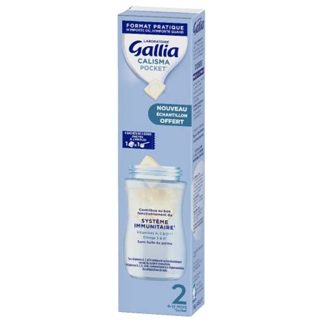 Calisma Pocket 2ème âge Échantillon 4 sachets de 5 doses prêtes à l