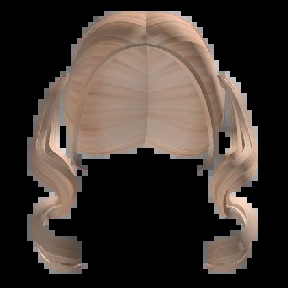 Kawaii Blonde Curly Pigtails Roblox Item Rolimon S
