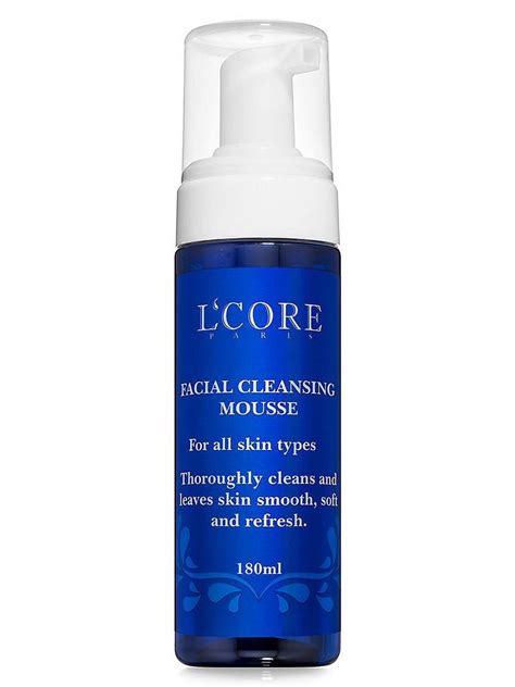 Lcore Paris Facial Cleansing Mousse For All Skin Types Thoroughly Cleans And Leaves Skin