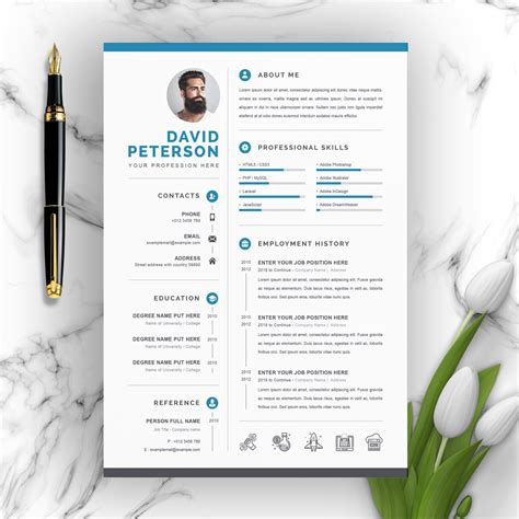 21 Best Contemporary New Styles Resume Cv For 20202021