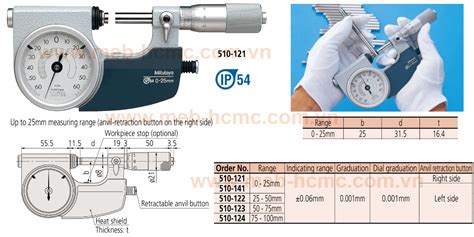 Micrometer Idm R Panme Ng H Panme Ng H Mmx