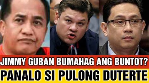 Panalo Si Cong Pulong Duterte Jimmy Guban At Kongreso May Pananagutan