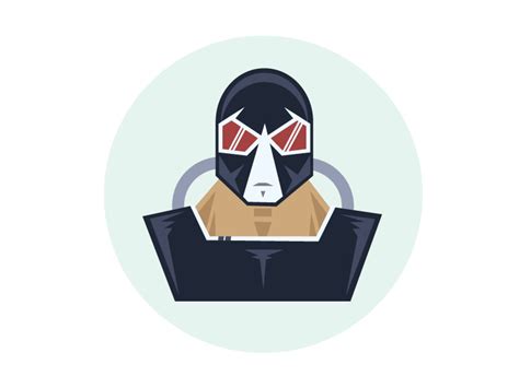 Bane Illustration By Ivan Chill Desk On Dribbble