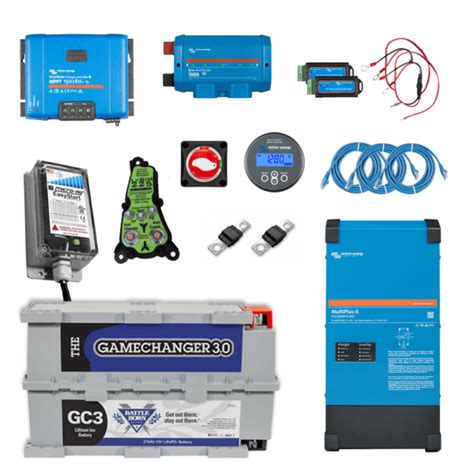 Battle Born Energy Motorized 50A GC3 Kit Battle Born Batteries