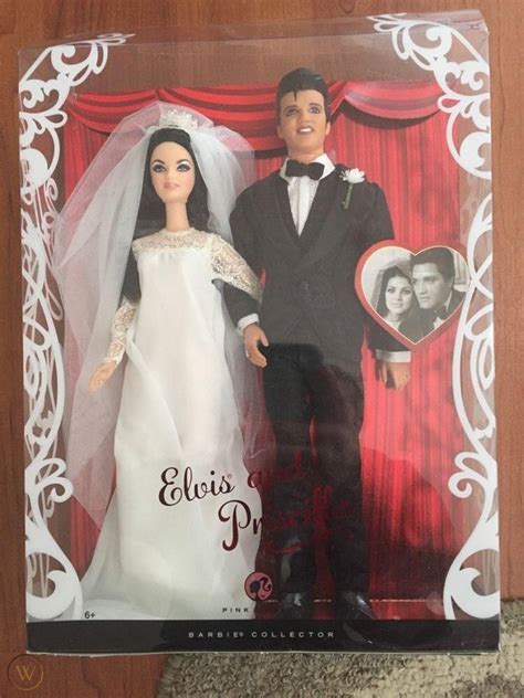 Elvis And Priscilla Presley Wedding Barbie 1795278848