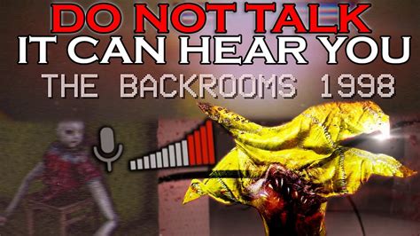 Horror Game Uses YOUR MICROPHONE To Scare You The Backrooms 1998 Found