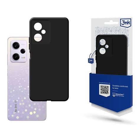 3MK Matt Case Do Xiaomi Redmi Note 12 Czarny Etui Niskie Ceny I