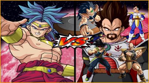 Dragon Ball Z Budokai Tenkaichi 3 SSJ Broly Red Potara VS The