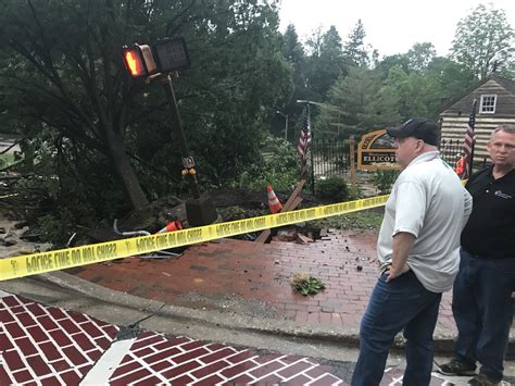 Usa Catastrophic Floods Strike Ellicott City Maryland For Second