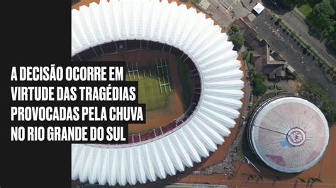 CBF suspende rodadas 7 e 8 do Brasileirão devido às enchentes no RS