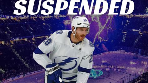 Breaking News Lightning Suspend Ian Cole Pending Investigation Youtube