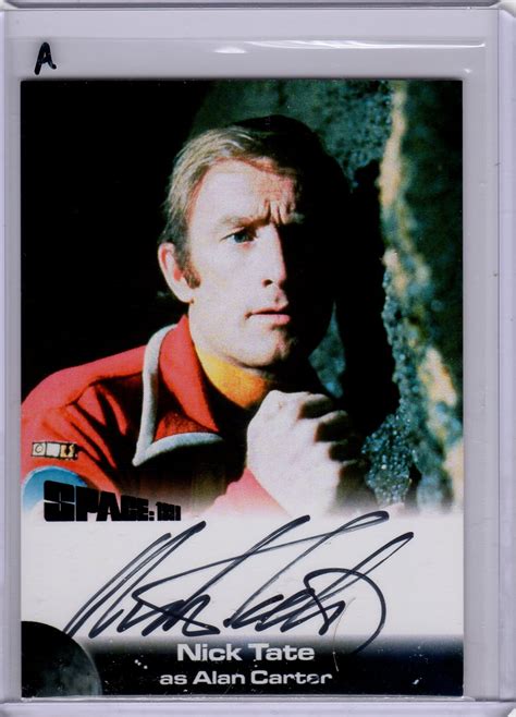 Space 1999 Trading Cards: NT1 Nick Tate Autograph Card