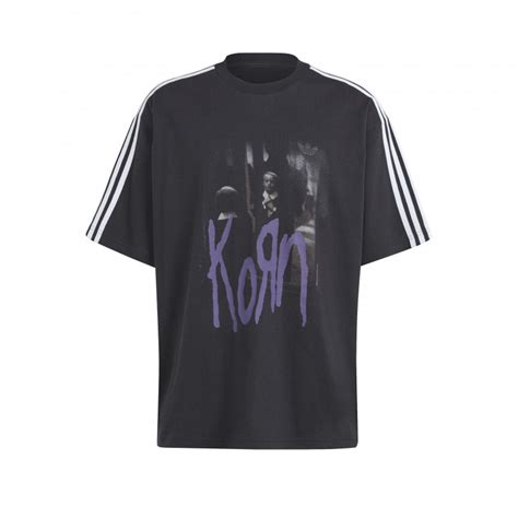 Adidas Originals X Korn Graphic T Shirt Carbon In9099 Consortium