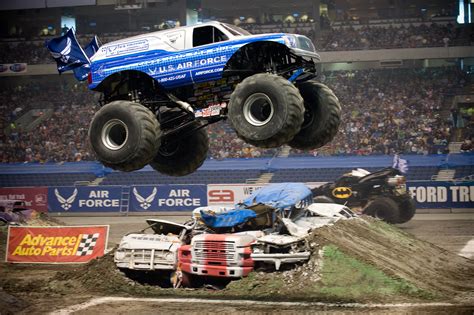 Afterburner Flies High In Monster Jam Us Air Force Article Display