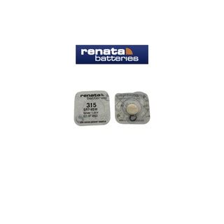 ถานนาฬกา ถานกระดม Renata 315 SR716SW Watch Batteries Silver Oxide