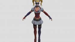 Batman Arkham Asylum Harley Quinn Nude D Models Page STLFinder