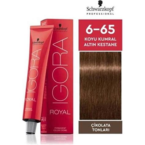 Schwarzkopf Igora Royal Koyu Kumral Ikolata Alt N Sa Fiyat