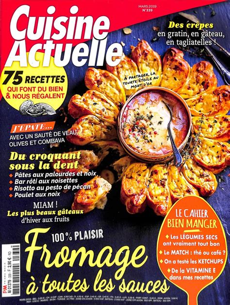 Cuisine Actuelle N 339 Abonnement Cuisine Actuelle Abonnement