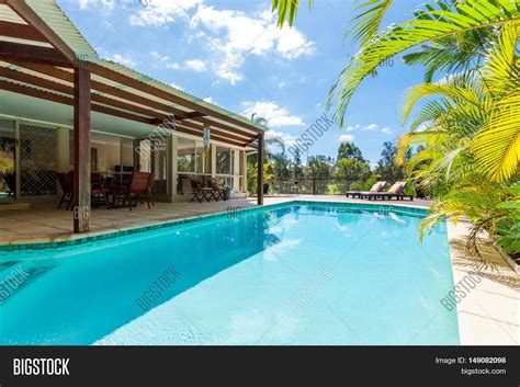 Backyard Swimming Pool Image & Photo (Free Trial) | Bigstock