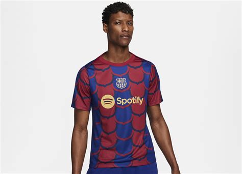 Barcelona Academy Pro Nike Pre-Match Top - Football Shirt Culture ...