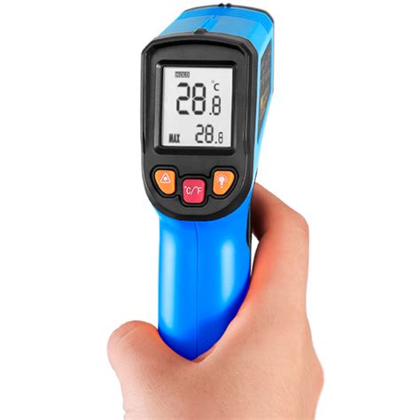 Termômetro Tipo Pistola 400 Azul | DEKO Brasil
